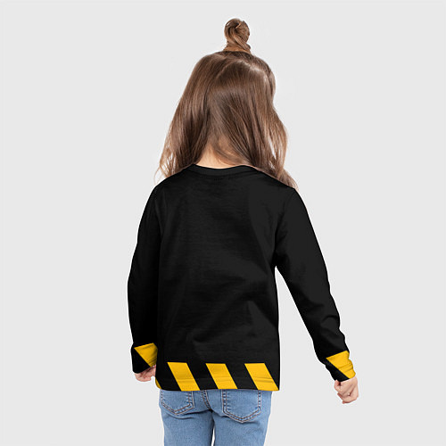 Детский лонгслив BOSTON BRUINS / 3D-принт – фото 6