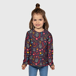 Лонгслив детский Подводный мир, цвет: 3D-принт — фото 2