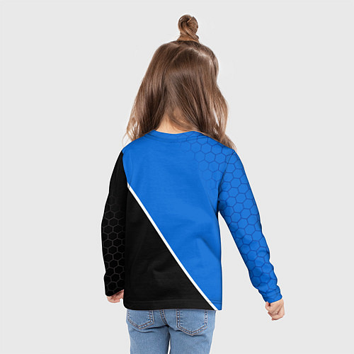 Детский лонгслив FC ATALANTA ФК АТАЛАНТА / 3D-принт – фото 6