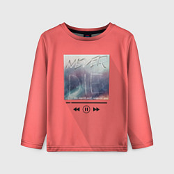 Детский лонгслив Never die