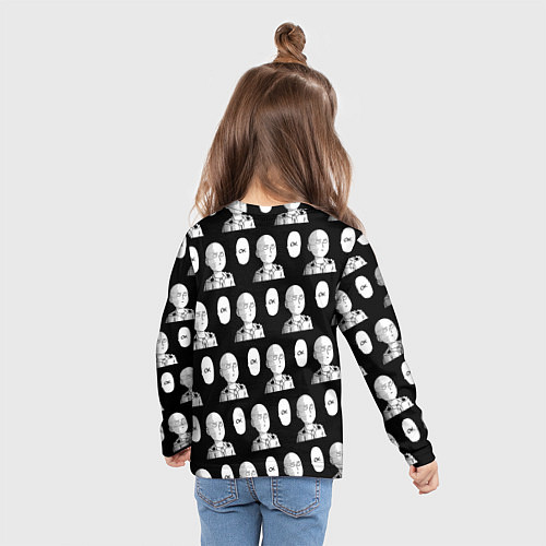 Детский лонгслив ONE-PUNCH MAN ВАН ПАНЧ МАН Z / 3D-принт – фото 6