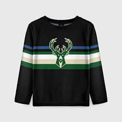 Детский лонгслив Milwaukee Bucks форма Statement Edition