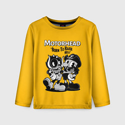 Лонгслив детский Motorhead x Cuphead, цвет: 3D-принт