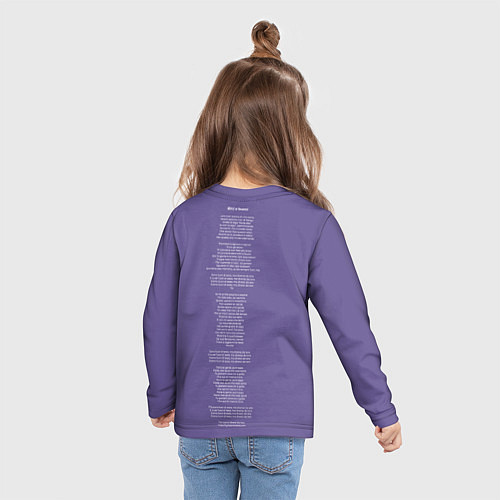 Детский лонгслив Maneskin Zitti e buoni / 3D-принт – фото 6