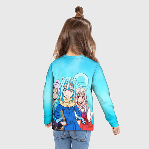 Детский лонгслив TenSura, Румиру, Шуна и Шион / 3D-принт – фото 6