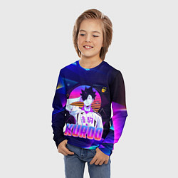 Лонгслив детский КУРОО ТЕЦУРО TETSURO NEON, цвет: 3D-принт — фото 2