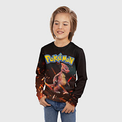 Лонгслив детский Charizard Pokemon Z, цвет: 3D-принт — фото 2