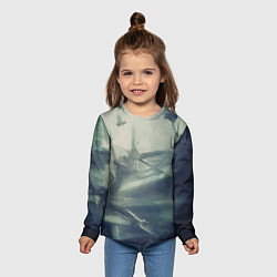 Лонгслив детский Туманное будущее, цвет: 3D-принт — фото 2