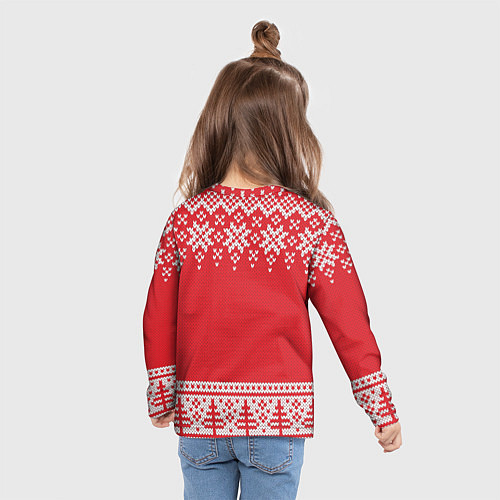 Детский лонгслив Зимний лес / 3D-принт – фото 6