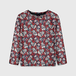 Лонгслив детский Хэллоуин, цвет: 3D-принт