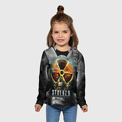 Лонгслив детский STALKER SHADOW OF CHERNOBYL СТАЛКЕР ТЕНИ ЧЕРНОБЫЛЯ, цвет: 3D-принт — фото 2