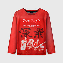 Детский лонгслив Deep Purple To The Rising Sun