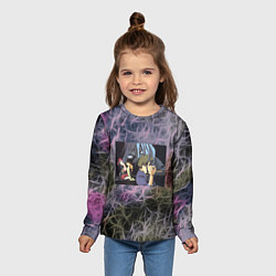 Лонгслив детский Космический Ковбой Бибоп, цвет: 3D-принт — фото 2