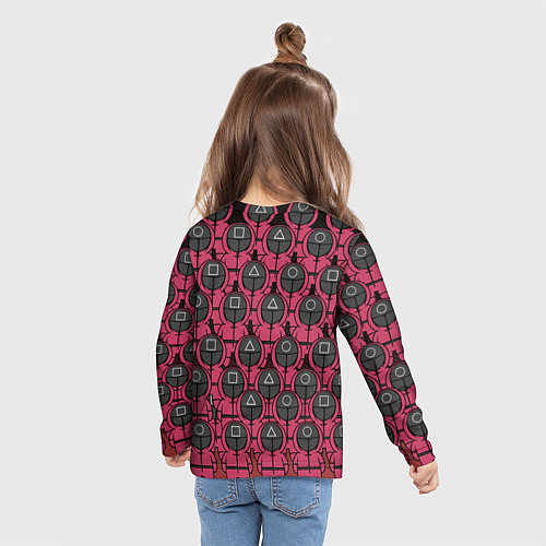 Детский лонгслив ВЕДУЩИЙ С ОХРАННОЙ GUARDS / 3D-принт – фото 6