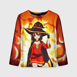 Лонгслив детский Mеgumin, цвет: 3D-принт