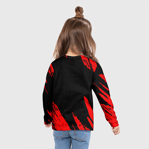 Детский лонгслив Берсерк - Berserk / 3D-принт – фото 6