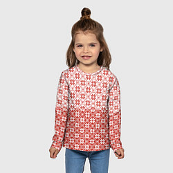 Лонгслив детский Алатырь Славянский Символ, цвет: 3D-принт — фото 2