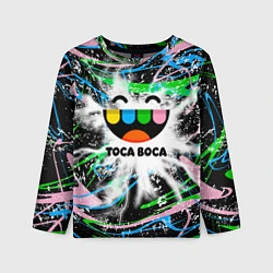 Лонгслив детский Toca Boca: Весельчак, цвет: 3D-принт