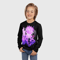 Лонгслив детский Магическая битва: Сатору Годжо, цвет: 3D-принт — фото 2