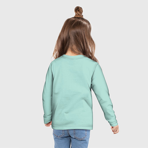 Детский лонгслив Обожаю праздники / 3D-принт – фото 6