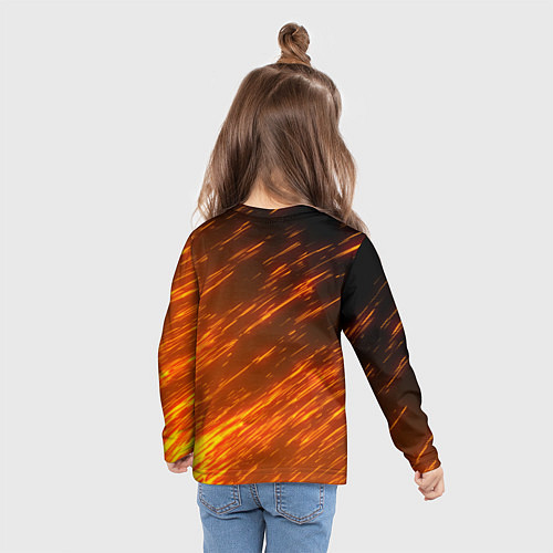 Детский лонгслив GENSHIN IMPACT, ДИЛЮК DILUC / 3D-принт – фото 6