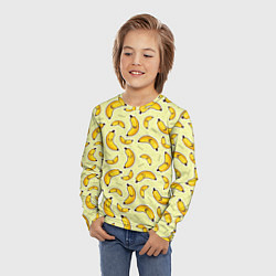 Лонгслив детский Банановый Бум, цвет: 3D-принт — фото 2