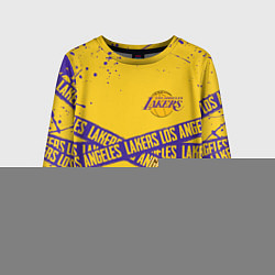 Лонгслив детский LAKERS SPORT LINE STYLE NBA, цвет: 3D-принт