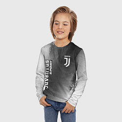 Лонгслив детский ЮВЕНТУС Juventus Sport Абстракция, цвет: 3D-принт — фото 2