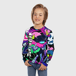 Лонгслив детский Deltarune Дельта Руна, цвет: 3D-принт — фото 2