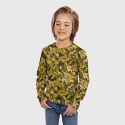 Лонгслив детский Белки в дубовом лесу, цвет: 3D-принт — фото 2