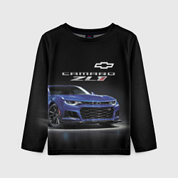 Лонгслив детский Chevrolet Camaro ZL1 Motorsport, цвет: 3D-принт
