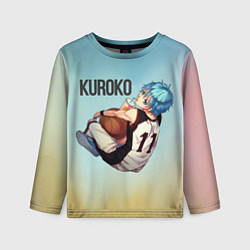 Лонгслив детский Тецуя Куроко!, цвет: 3D-принт