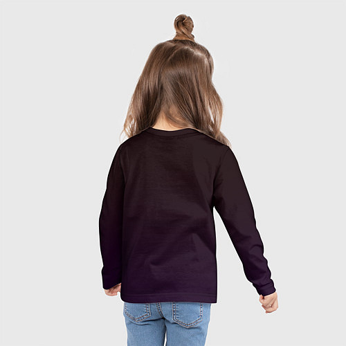 Детский лонгслив Мотылек OLDschool / 3D-принт – фото 6