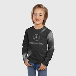 Лонгслив детский Mercedes-Benz Мерс, цвет: 3D-принт — фото 2