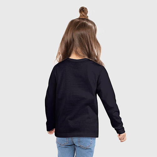 Детский лонгслив Ванпанчмен Сайтама - One Punch Man / 3D-принт – фото 6