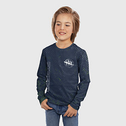 Лонгслив детский DEAD BY DAYLIGHT Потертости, цвет: 3D-принт — фото 2