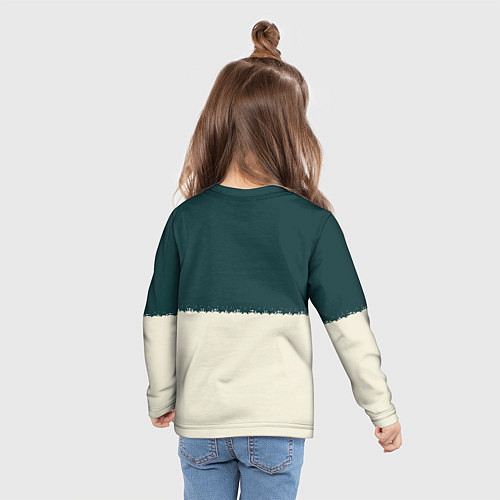 Детский лонгслив Джаз Живая Музыка / 3D-принт – фото 6