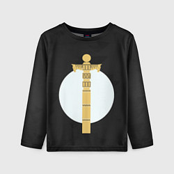 Лонгслив детский Cэргэ, цвет: 3D-принт