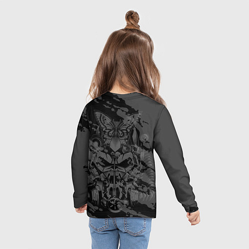 Детский лонгслив Power ArmorFallout / 3D-принт – фото 6