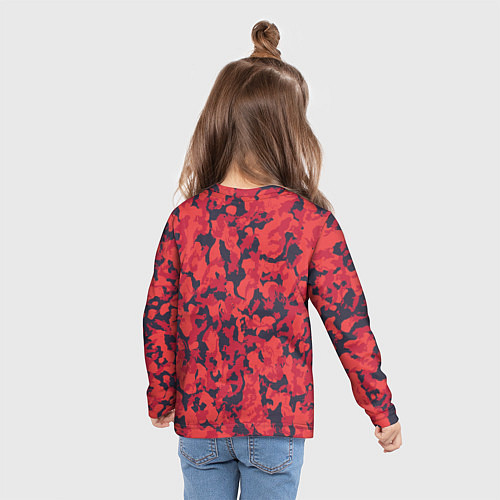 Детский лонгслив Веселый динозавр на скейте / 3D-принт – фото 6