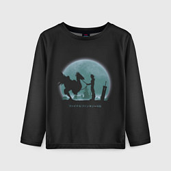 Лонгслив детский Клауд и Чокобо, цвет: 3D-принт