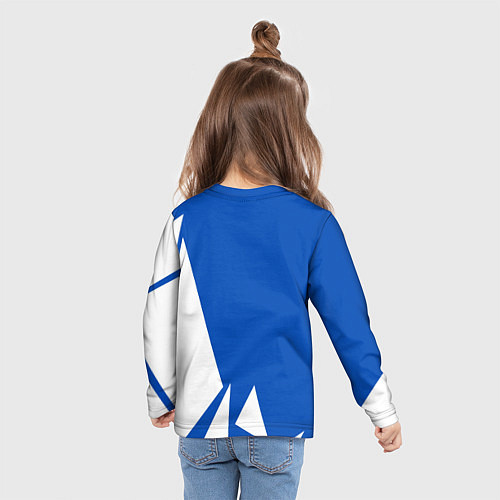 Детский лонгслив Челси спорт / 3D-принт – фото 6