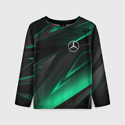 Детский лонгслив MERCEDES-BENZ AMG NEON STRIPES PETRONAS