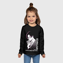 Лонгслив детский Хиротака, цвет: 3D-принт — фото 2