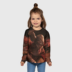 Лонгслив детский MALENIA ELDER RING, цвет: 3D-принт — фото 2