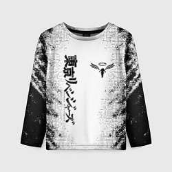 Лонгслив детский Токийские мстители Tokyo Revengers logo, цвет: 3D-принт
