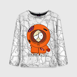 Лонгслив детский Мультфильм Южный парк Кенни South Park, цвет: 3D-принт