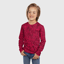 Лонгслив детский Иллюзия!, цвет: 3D-принт — фото 2