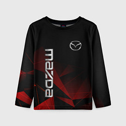 Лонгслив детский МАЗДА MAZDA ГЕОМЕТРИЯ, цвет: 3D-принт