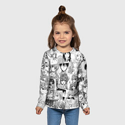 Лонгслив детский Toradora pattern, цвет: 3D-принт — фото 2